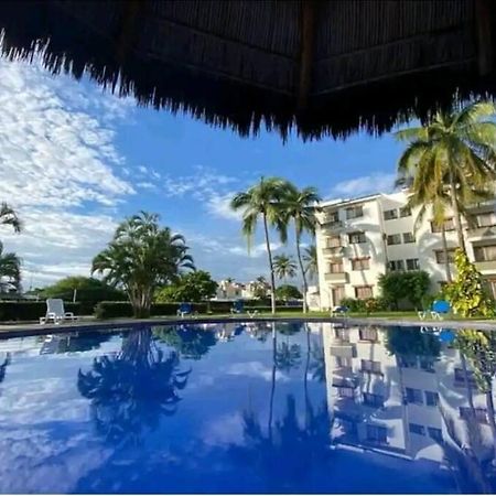 Magnifico Departamento, Cocina Equipada, 2 Recamaras 2 Banos , Hasta 6 Personas, 3 Albercas, Playa A 50 Mts Wifi, Aire Acondicionado Apartment Manzanillo Luaran gambar